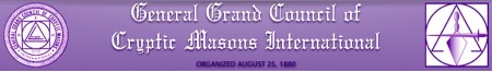 General Grand Council Cryptic Masons